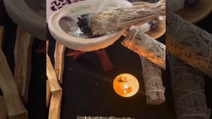 Скрутка окуривание белый шалфей