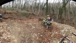 KTM 350 SXF подъем в гору