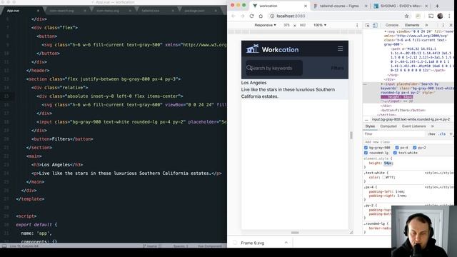Building Workcation with Tailwind CSS (Part 1) смотреть онлайн