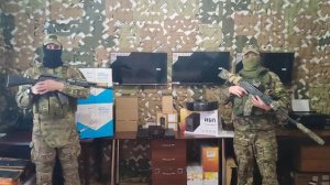 СВР х ФОНД | Передали разведчикам 42-й дивизии специальное оборудование