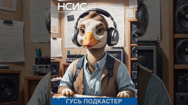 НСИС Цифровые Голоса -  Гусь подкастер !