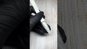 Секрет создания перламутрового маникюра, с добавлением настоящего ракушечника 😱🔝🐚 Жемчужные ногти 💅