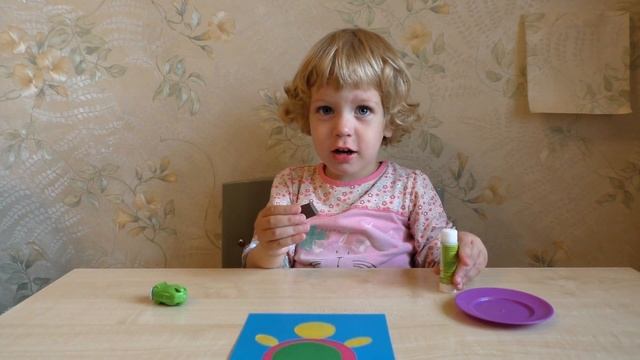 Черепаха. Аппликации из цветной бумаги и пластилина. Простые поделки для детей 2 - 3 лет. смотреть онлайн