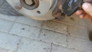 Замена колодок audi 80 b4