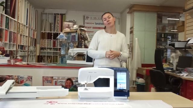 Recensione macchina per cucire Husqvarna Viking Designer Brilliance 80 смотреть онлайн