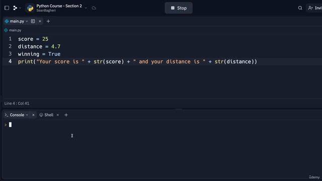 11. Python F Strings || 3. Beginner Python Data Types || Python Professional Course