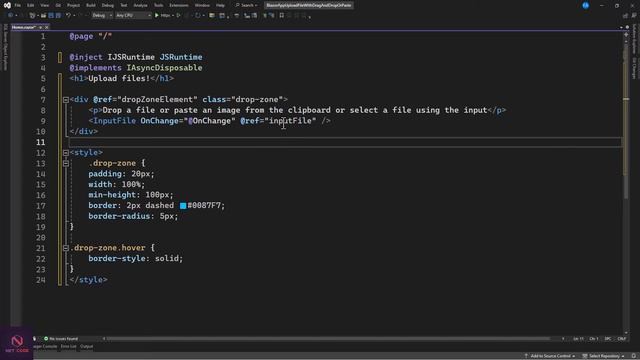 Just Drag and Drop to Upload file in .NET 8 Blazor 🌟