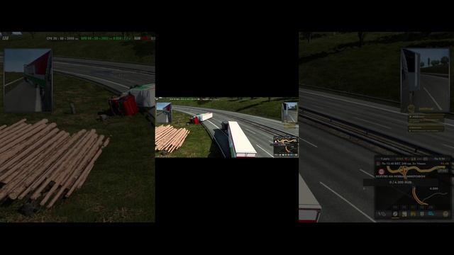 Как мы с Лимончиком (Limon4ik Play YT) грузы возили в Euro Truck Simulator 2 #shorts