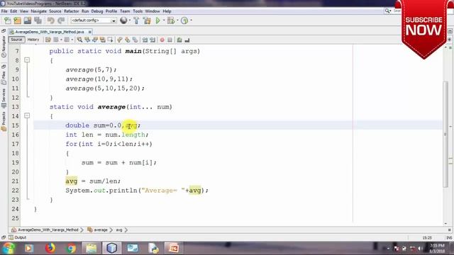 Java Var args Method - Internal Details and access values from var args parameter (Part - 3) смотреть онлайн