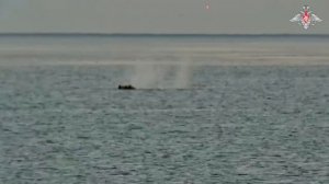 Уничтожение украинских морских беспилотников.