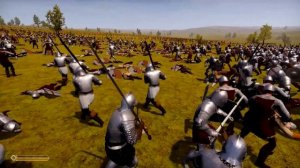 A Total War with THIRD PERSON ? HUGE BATTLES -  Let's Play Sellsword Ashen Company