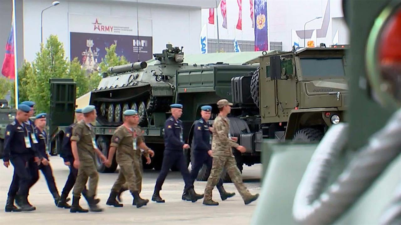 В подмосковном парке "Патриот" открылся Международный военно-технический форум "Армия-2024"