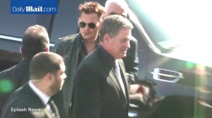 Johnny Depp making an appearance on 'Jimmy Kimmel Live!' in Hollywood.