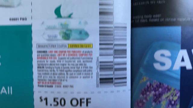 5/30/21  WHAT COUPONS DID I GET?
