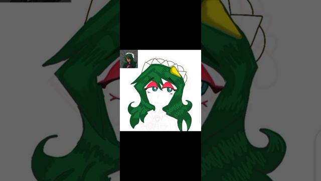 🙇🏻 speed paint fukua🙇🏻/melomanka/#skullgirls #free #fuka #speedpaint