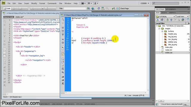 Photoshop Website Coding-Part1 смотреть онлайн