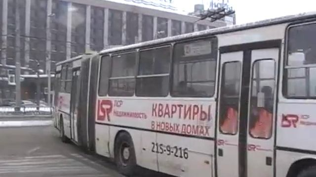 Ikarus-283.10 №1736, маршрут №21, г. Екатеринбург, улица Челюскинцев смотреть онлайн