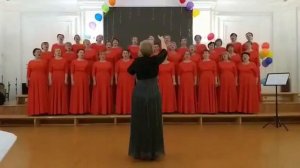 Улетели Журавли, хор Лад, фест. Веснушка, Ярославль, 2019