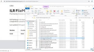 Download and use ILR FileMerge tool