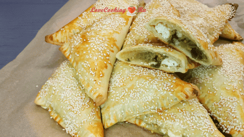Вкуснейшие пирожки с баклажанами и фетой | LoveCookingRu