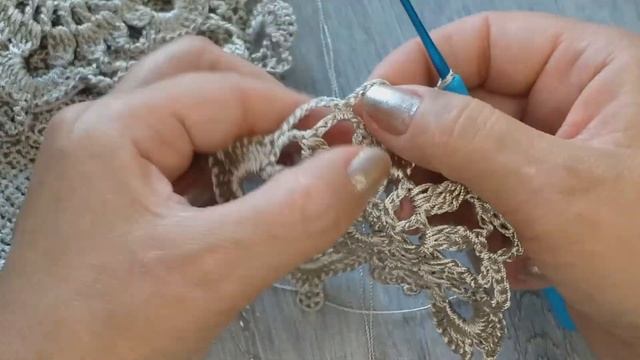 ВСЕГО 4 РЯДА - И ВОТ, ТАКАЯ КРАСОТА! Вяжем крючком ажурный квадрат. МК. Соединение элементов.