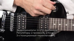 Обзор электрогитары TERRIS TLP-039 LB