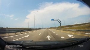 Крымский мост сезон 2022 со стороны Тамани