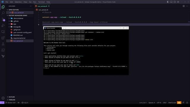 docker init 命令初体验 | 自动生成Dockerfile、docker-compose.yaml .dockerignore 文件 смотреть онлайн
