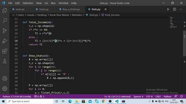 Python Project For Beginners || Book My Show Project смотреть онлайн