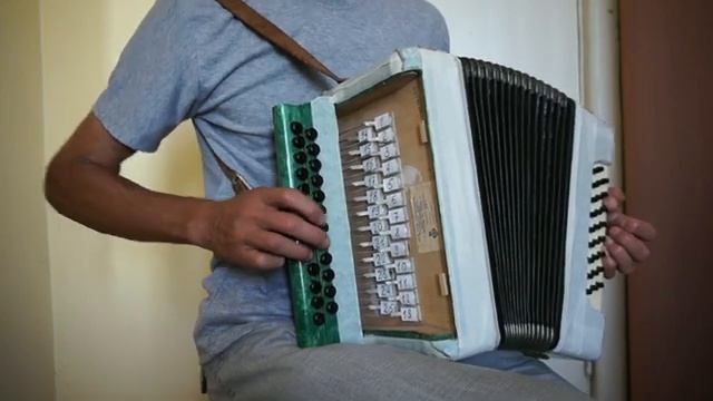 У дуба старого, разбор на гармони №-69 с цифрами