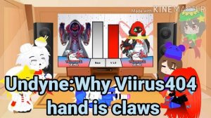 Undertale React To OMNI 404 Vs Er.404 & V.r404