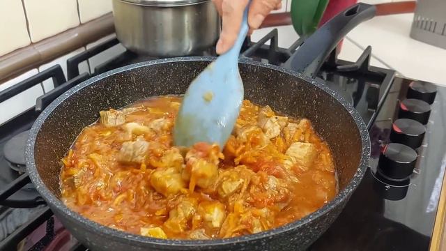 Таких вкусных макарон в сковороде я ещё не готовила.Вкусный ужин из простых продуктов