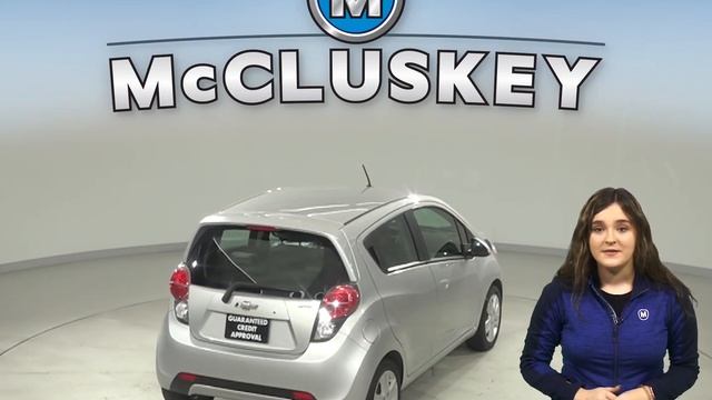 A17427CT Used 2014 Chevrolet Spark LS FWD 4D Hatchback Silver Test Drive, Review, For Sale - смотреть онлайн