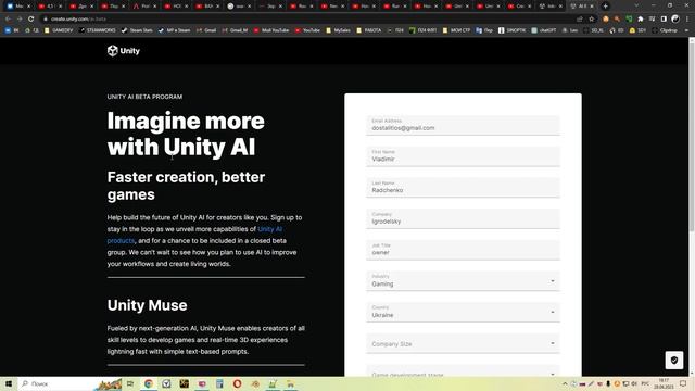 Unity Muse - Платформа ИИ в Unity - Генерация ВСЕГО прямо в редакторе / Как создать игру смотреть онлайн