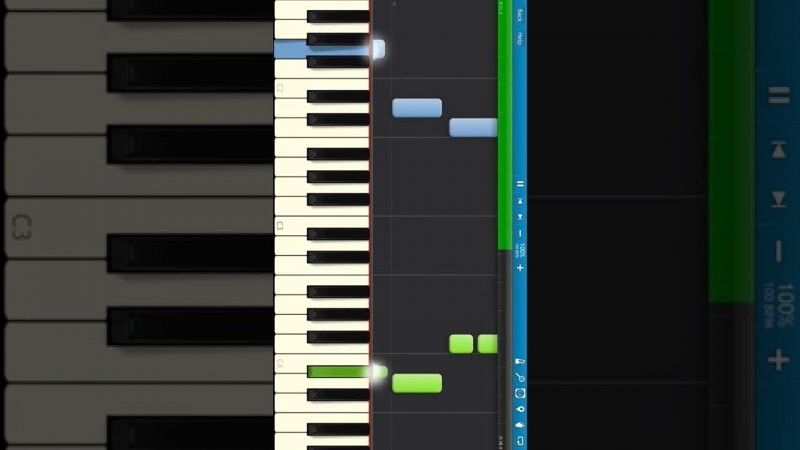 Soft Kitty - The Big Bang Theory - How To Play on Piano #shorts #pianotutorial #synthesia