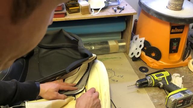 How to repair volvo V60 seat cover смотреть онлайн