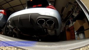 2013 W204 Mercedes Benz C63 AMG Exhaust Sound Cold Start