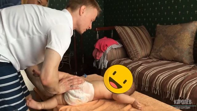 грудничковый массаж, гимнастика