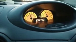 Vitz 1,5 разгон до 100 км/ч