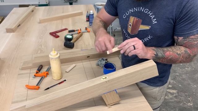 Modern Dining Table Build | Easy Mid-Century Table смотреть онлайн