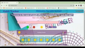 Habit Tracker App build using Node js, Express js and Mongo Db