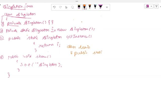 Singleton Class Demonstration. One object instance class Singleton. смотреть онлайн
