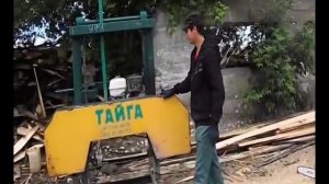 Пилорама ленточная. Отзыв о ленточной пилораме Тайга Т-2Б