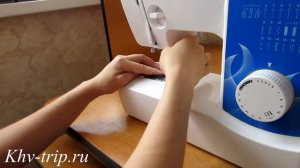 Пришиваем липучку на деталь из фетра