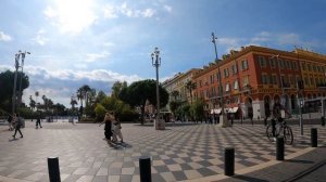 ?? Nice France City Walking Tour October 2022 4k 60fps. Ницца Франция-пешеходная экскурсия по город