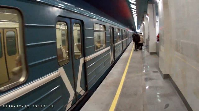 Новая станция Беломорская | Поездка по Бутовской линии