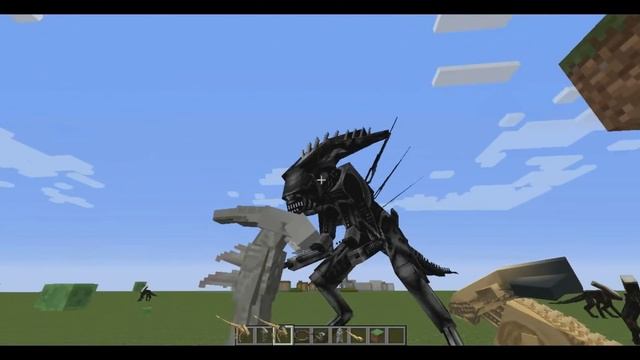 Обзор Мода Aliens Vs Predator Minecraft 1.7.10 - Часть 5 НОВЫЕ МОБЫОБНОВЛЕНИЕ 23.01.2017