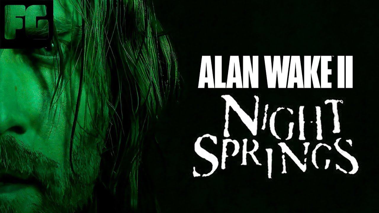 НОВЫЕ ГЕРОИ В Night Springs➤Полное прохождение НА РУССКОМ➤Alan Wake 2 Night Springs➤Девушка стримит