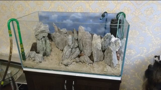Перезапуск Акваскейпа от Aquayozh.  Природный аквариум . Хардскейп из камня