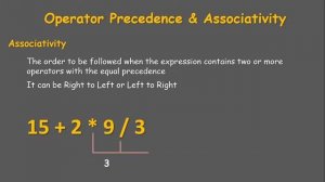 Operator Precedence and Associativity in C | C Language in Telugu | codezoid